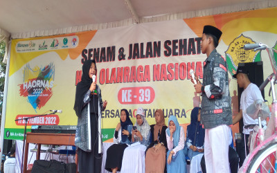 Jalan Sehat MTs dan MA An-Nawawi