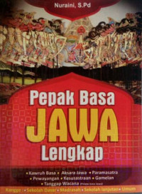 Image of Pepak Basa Jawa Lengkap