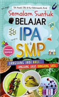 Image of Semalam Suntuk Belajar IPA SMP